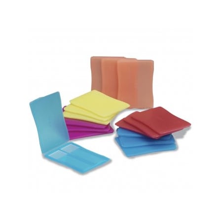 Heathrow Scientific Slide Mailer for 2 Slides, Plastic, Assorted, 25/cs, 25PK 212621A